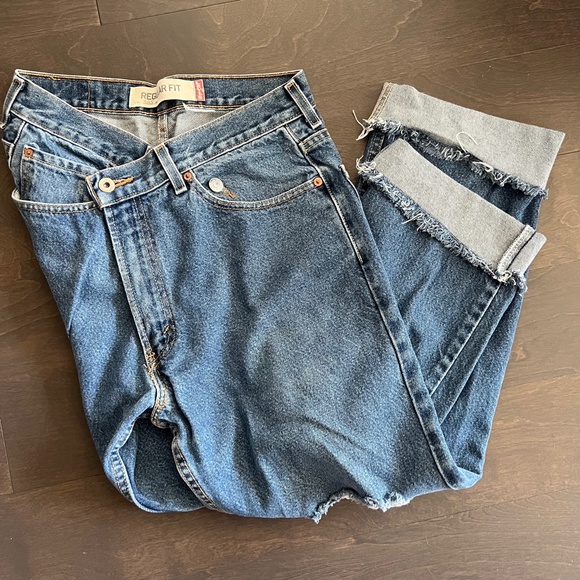 Levi's Urban Renewal Regular Fit Crossover Baggy Jean - Picture 4 of 10